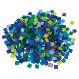 Mosaic Tiles - Cool Colours - 150g - Modern Teaching Aids NZ