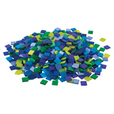 Mosaic Tiles - Cool Colours - 150g - Modern Teaching Aids NZ