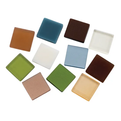 Mosaic Tiles  Earth Colours - 150g - Modern Teaching Aids NZ