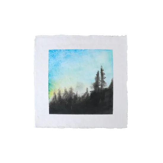 Handmade Watercolour Paper Squares 300gsm - Pack of 10 - Modern Teaching Aids NZ