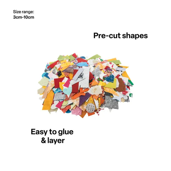 Collage Paper Shapes - 500g - Modern Teaching Aids NZ
