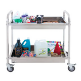 Multi-Purpose Stainless Steel Collage Trolley - Modern Teaching Aids NZ
