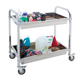 Multi-Purpose Stainless Steel Collage Trolley - Modern Teaching Aids NZ