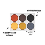 Poster Paint Colour Earth Palette - Modern Teaching Aids NZ