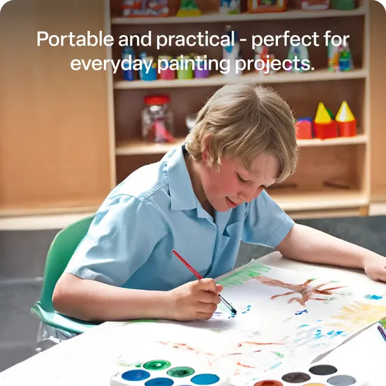 Poster Paint Colour Warm Palette - Modern Teaching Aids NZ