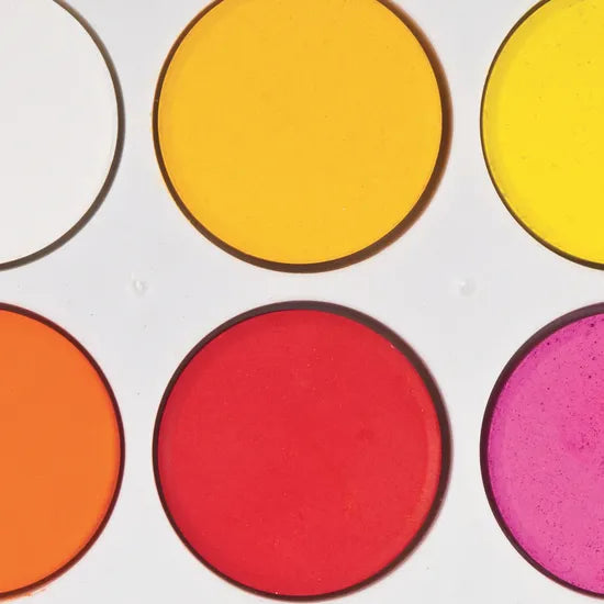 Poster Paint Colour Warm Palette - Modern Teaching Aids NZ