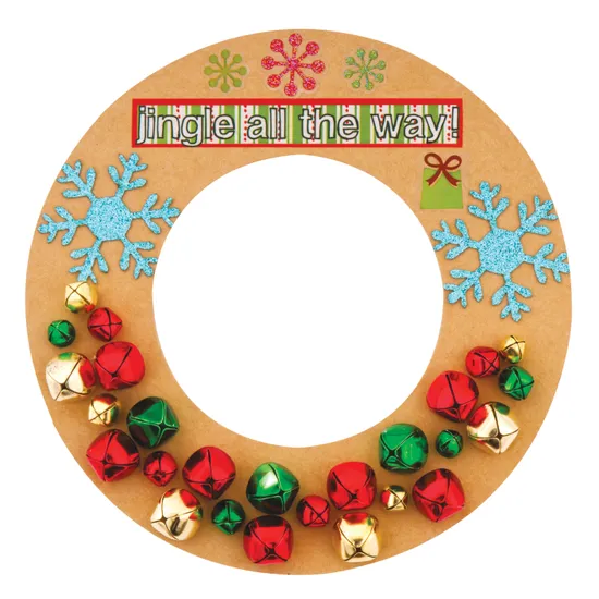 Cardboard Wreath with Bonus Circle - Pack 30 - Modern Teaching Aids NZ