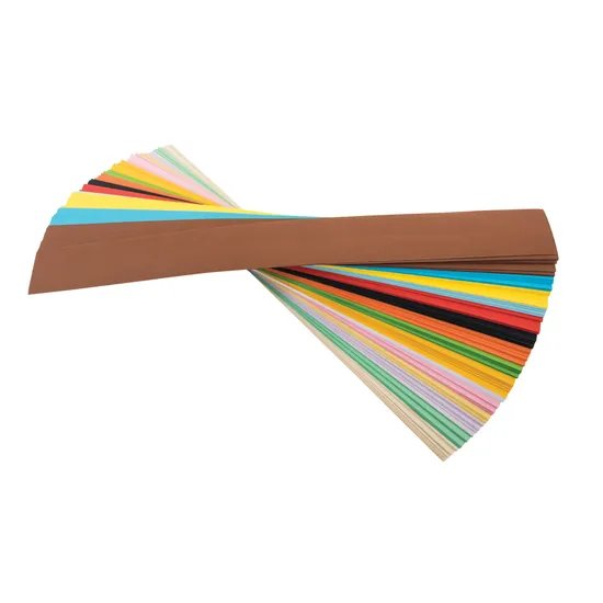 Paper Craft Strips (40 x 410mm) 125gsm - Pack of 500 - Modern Teaching Aids NZ