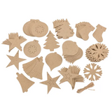 Papier Mache Christmas Ornaments - Pack of 80 - Modern Teaching Aids NZ