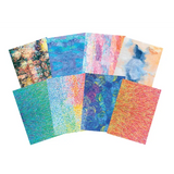 Impressionist Pattern Paper A4 - Pack of 40 - Modern Teaching Aids NZ