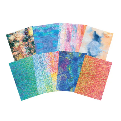 Impressionist Pattern Paper A4 - Pack of 40 - Modern Teaching Aids NZ