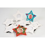 Clay Photo Frames Stars Pack of 10 - Modern Teaching Aids NZ