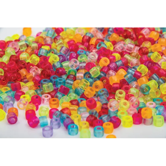 Mini Jelly Pony Beads - Pack of 1000 - Modern Teaching Aids NZ