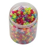 Mini Jelly Pony Beads - Pack of 1000 - Modern Teaching Aids NZ