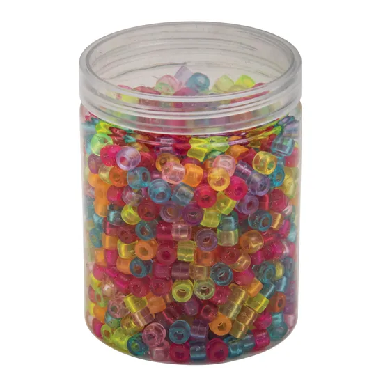 Mini Jelly Pony Beads - Pack of 1000 - Modern Teaching Aids NZ