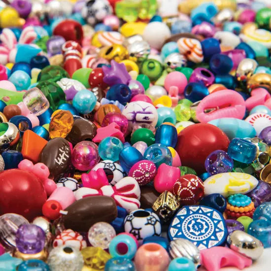 Mixed Craft Beads 453g Pack - Modern Teaching Aids NZ