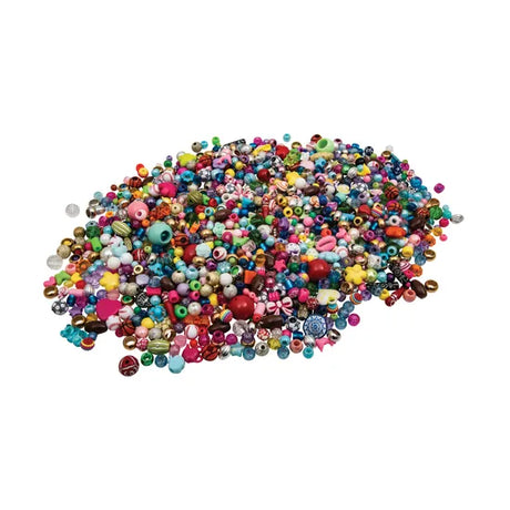 Mixed Craft Beads 453g Pack - Modern Teaching Aids NZ