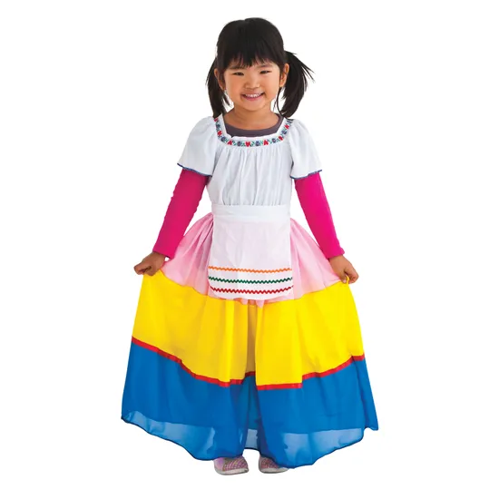 Mexican Girl Dress Up - Modern Teaching Aids NZ
