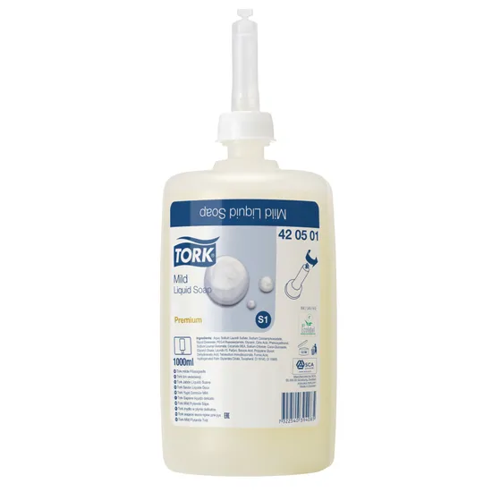 Tork Mild Liquid Soap 1L S1 - Pack of 6 - Modern Teaching Aids NZ