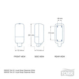 Tork Liquid Soap Dispenser White S1 - Modern Teaching Aids NZ