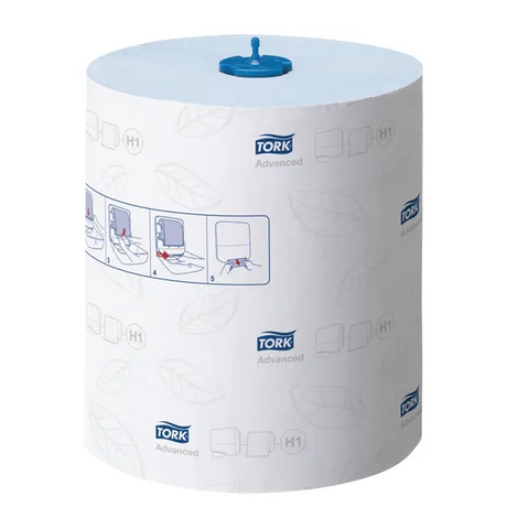 Tork Blue Towel Roll 150m H1 - Pack of 6 - Modern Teaching Aids NZ