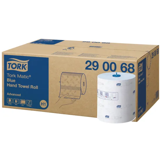 Tork Blue Towel Roll 150m H1 - Pack of 6 - Modern Teaching Aids NZ