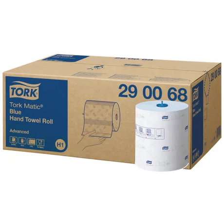 Tork Blue Towel Roll 150m H1 - Pack of 6 - Modern Teaching Aids NZ