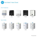 Tork Matic Hand Towel Roll Dispenser White H1 - Modern Teaching Aids NZ
