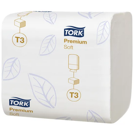 Tork Folded Toilet Paper 2Ply 252's T3 - Pack of 30 - Modern Teaching Aids NZ