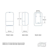 Tork Folded Paper Dispenser White T3 - Modern Teaching Aids NZ