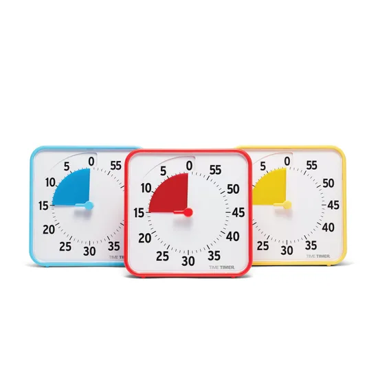 Time Timer Classroom Set - Primary Colours - Modern Teaching Aids NZ