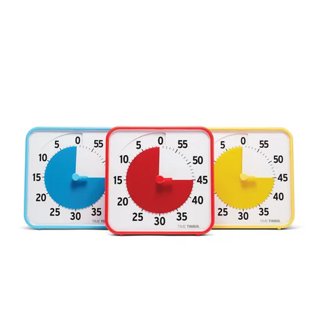 Time Timer Classroom Set - Primary Colours - Modern Teaching Aids NZ