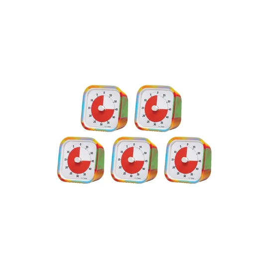 Time Timer MOD Tie Dye - Set of 5