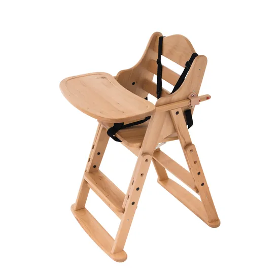 Wooden High-Low Feeding Chair - Modern Teaching Aids NZ