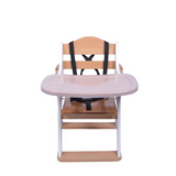 Wooden Low Feeding Chair - White - Modern Teaching Aids NZ