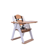 Wooden Low Feeding Chair - White - Modern Teaching Aids NZ