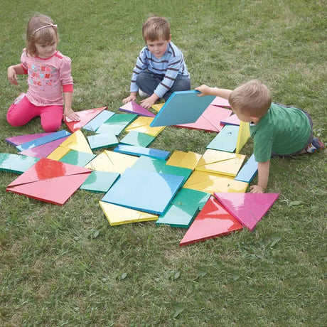 Giant Glitter Mosaic Shapes 45pk - Modern Teaching Aids NZ