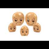 Wooden Emotions Pebble Family Set of 5 - Modern Teaching Aids NZ
