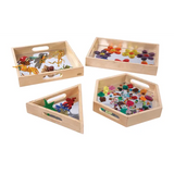 Mirror Trays - Set of 4 - Modern Teaching Aids NZ