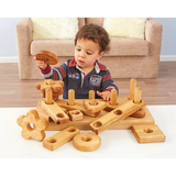 Wooden Stack & Build Block Set - Modern Teaching Aids NZ