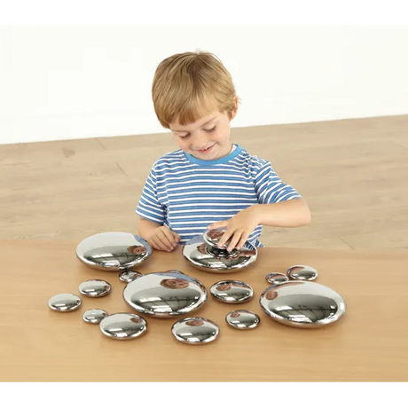 Mirror Pebbles - 20 pieces - Modern Teaching Aids NZ