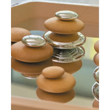 Wooden and Mirrored Pebble Kit - 40Â  Pieces