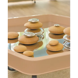 Wooden and Mirrored Pebble Kit - 40Â  Pieces