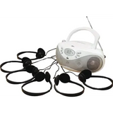 CD Player With 6 Ports & 6 Headphones - Modern Teaching Aids NZ