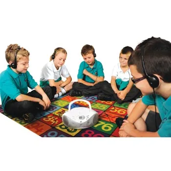 CD Player With 6 Ports & 6 Headphones - Modern Teaching Aids NZ