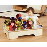 Lightweight Colourful Metallic Blocks - 12  Pieces - Modern Teaching Aids NZ