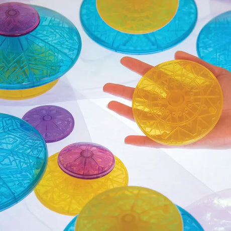 Radiant Colour Pebbles - 15 pieces - Modern Teaching Aids NZ