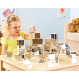 Metallic Mini Building Blocks- 32 pieces - Modern Teaching Aids NZ