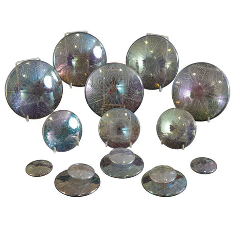Iridescent Ornate Stacking Pebbles - 15  Pieces - Modern Teaching Aids NZ