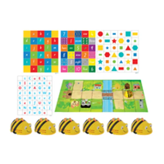 Rechargeable Bee-Bot Class Pack 1 - Numeracy & Lit - Modern Teaching Aids NZ